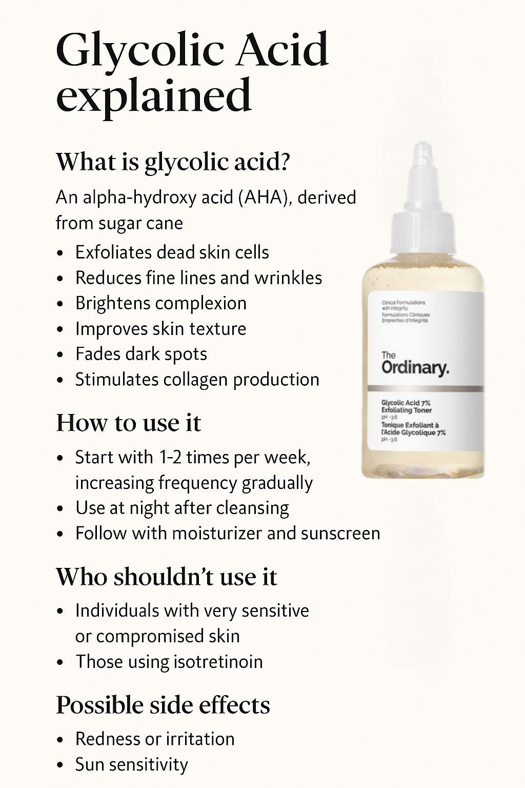 The Ordinary Glycolic Acid