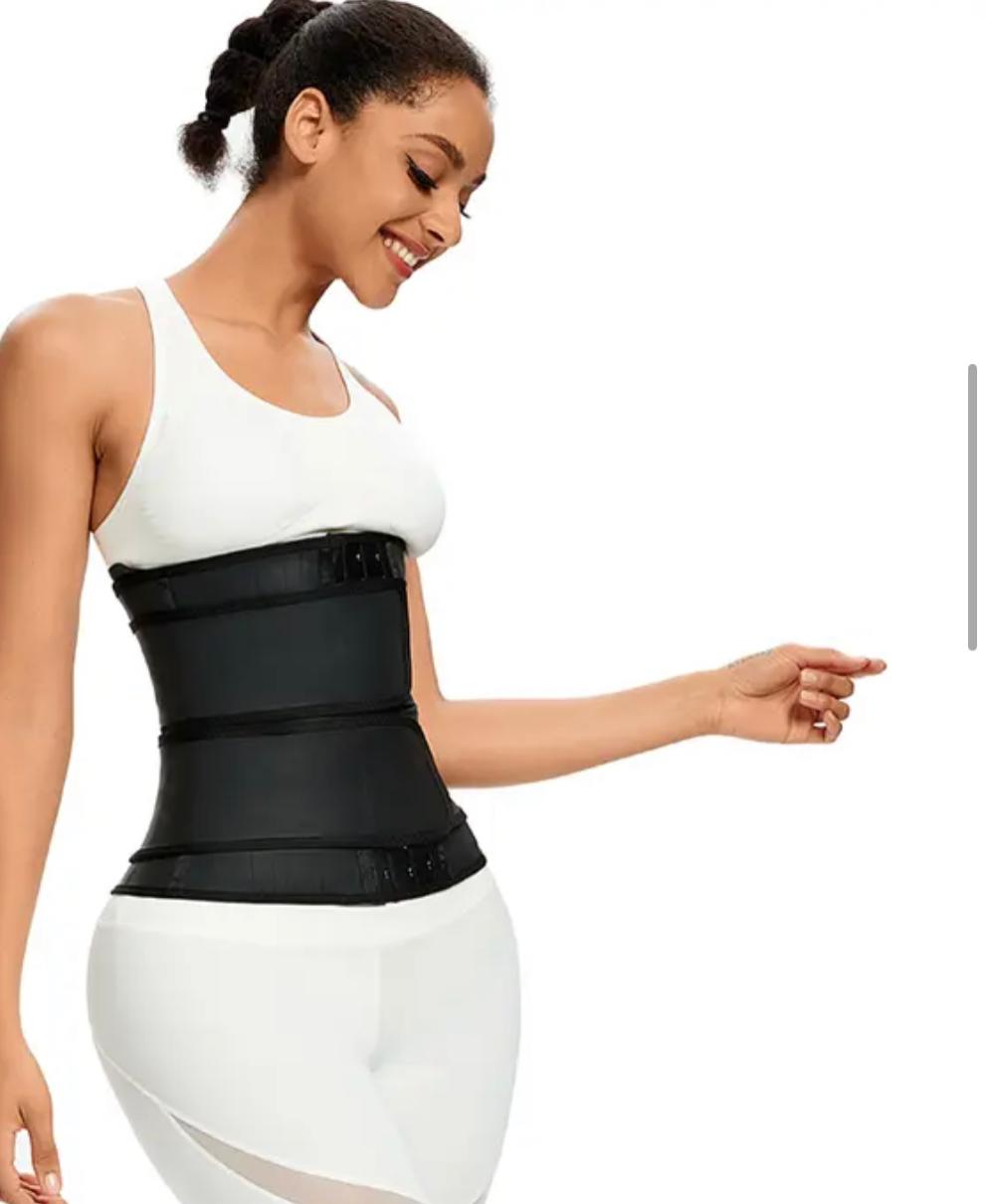 Latex Waist Trainer with 2 Straps